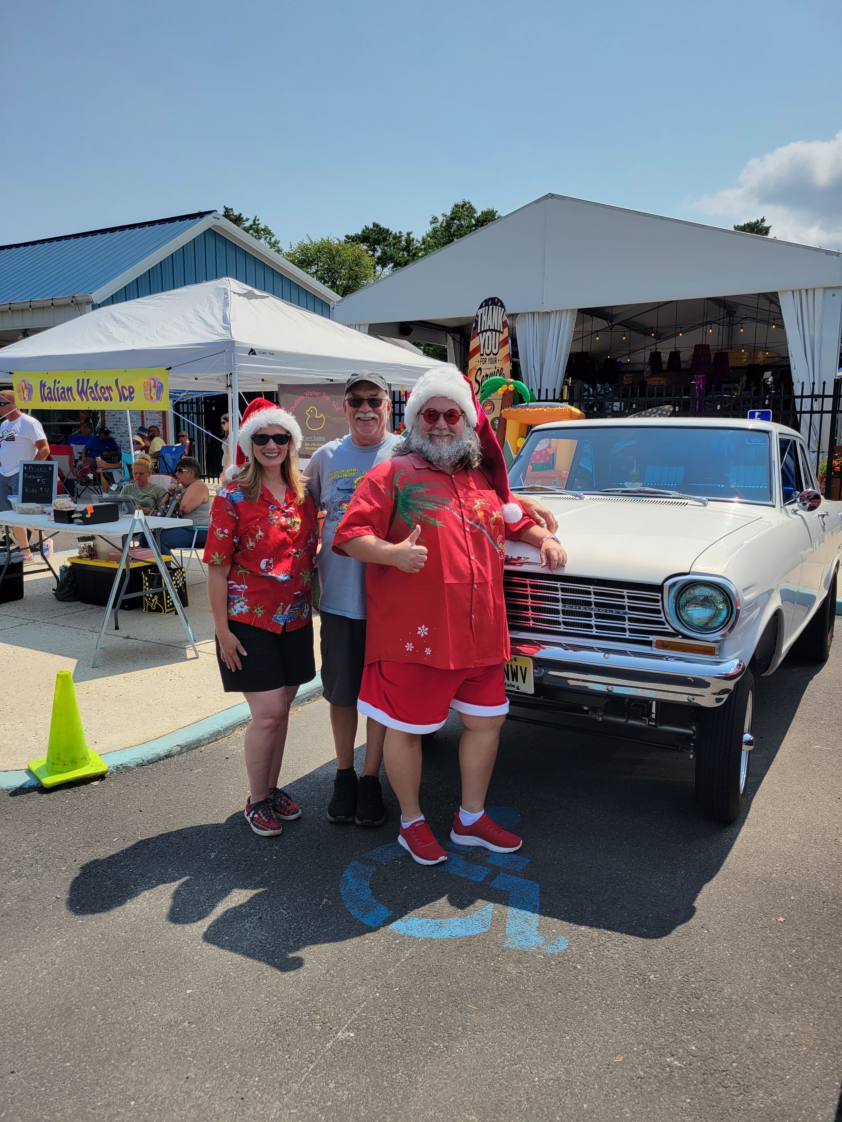 Cape May County Santa at a community appearance