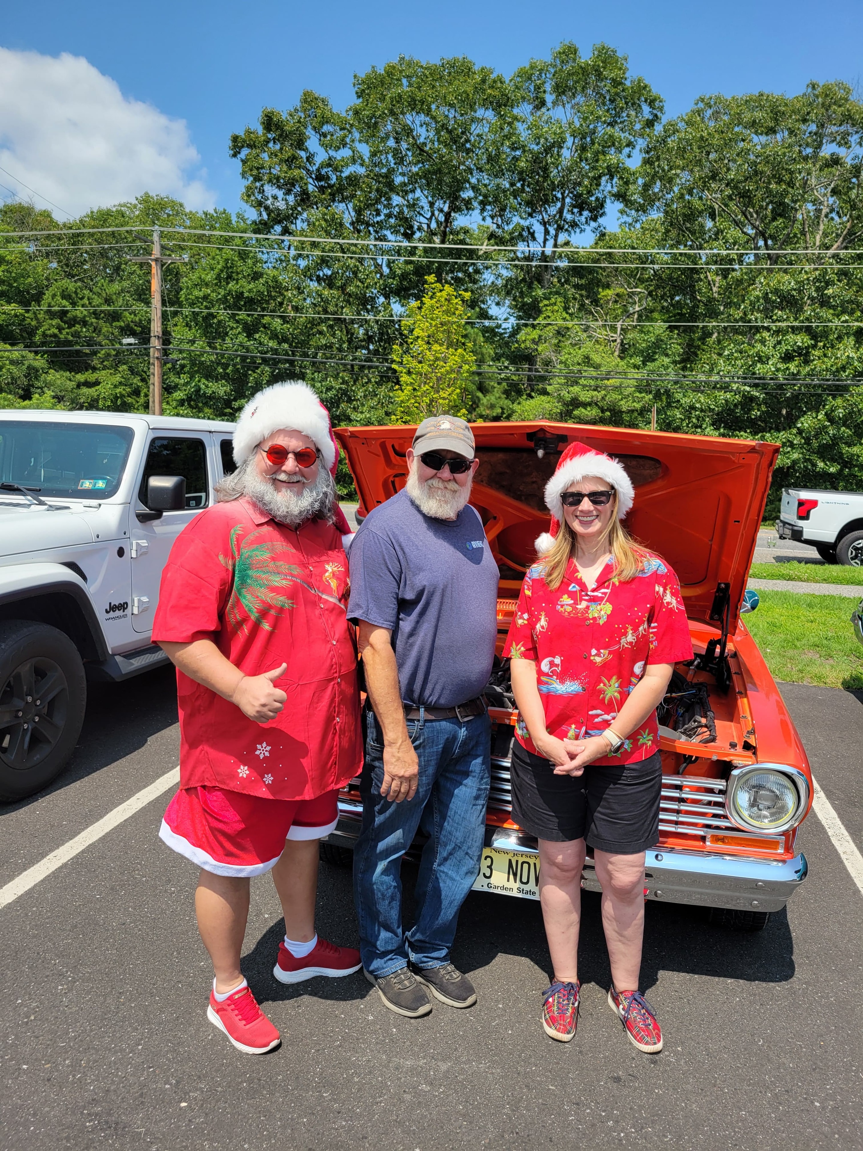 Cape May County Santa at a community event